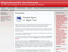 Tablet Screenshot of digitalizacioncertificada.com
